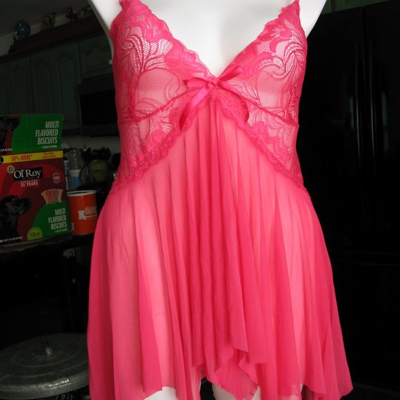 Avid Love | Magenta Babydoll G-String 3XL...NWT - Picture 1 of 8